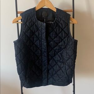 Joe’s Jeans Denim Quilted Vest